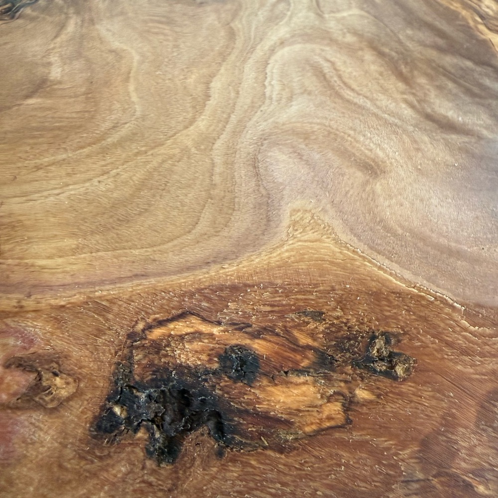 Natural Acacia Wood Serving Platter - Picture 3 of 5